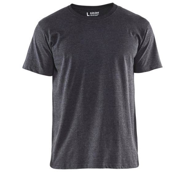 T-shirt noir mélangé