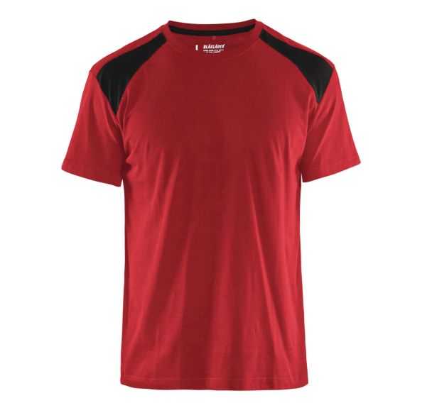 T-shirt rouge/noir