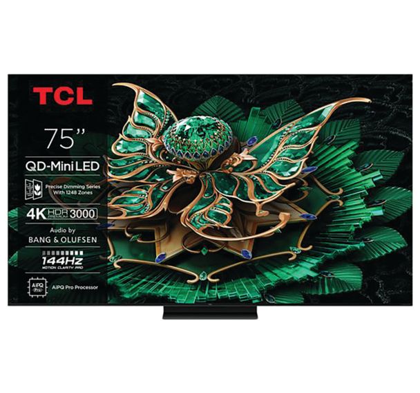TV Mini-LED 4K-75C7K-Diagonale 189 cm-Tcl