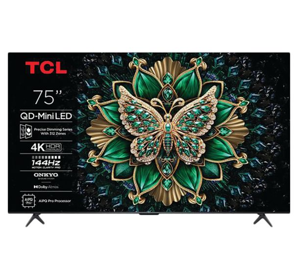 TV QD Mini-LED 4K - 75C69K - Diagonale 189 cm - Tcl