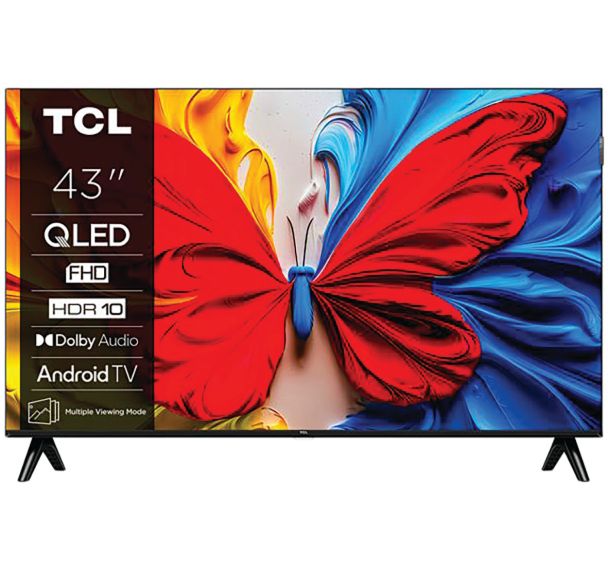 TV QLED HDTV1080p-43S59K-Diagonale 108 cm-Tcl