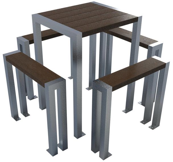 Table-bancs Elégance Espace Urbain