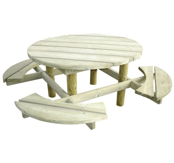 Table-bancs Groseille