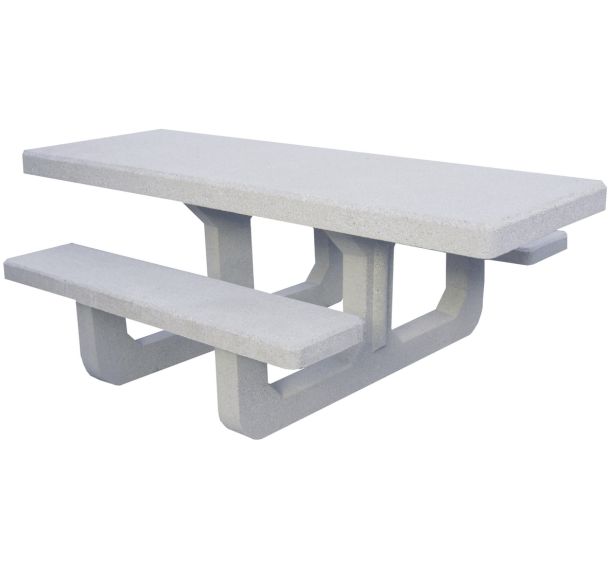 Table-bancs béton pique-nique