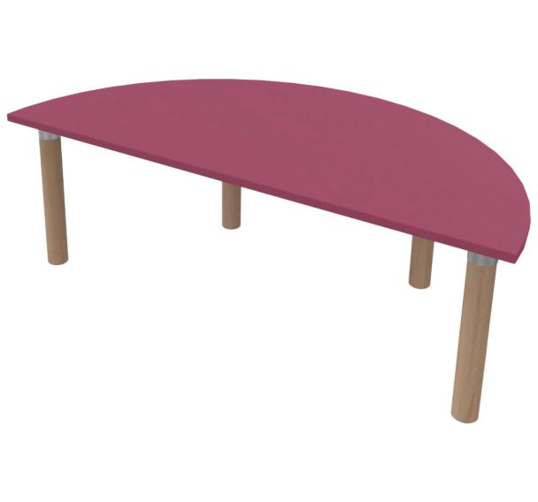 Table 1/2 ronde 120x60 cm Filou - Manutan Expert
