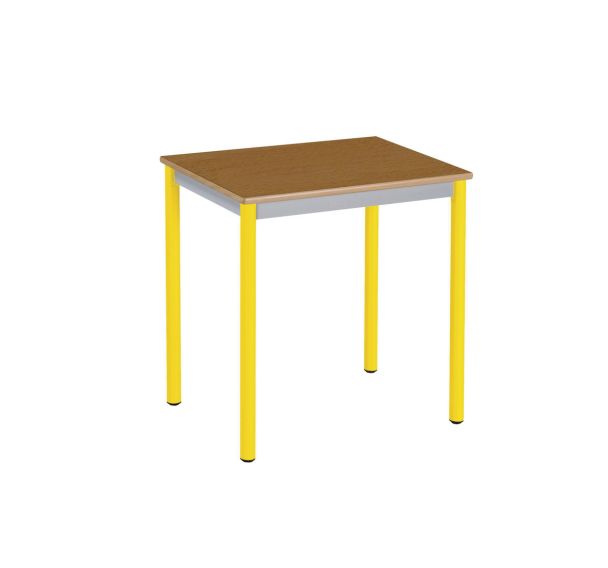 Table 4 pieds Basic chants plaqués plateau hêtre