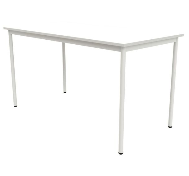 Table 4 pieds droits 200 x 80 cm stratifié ABS