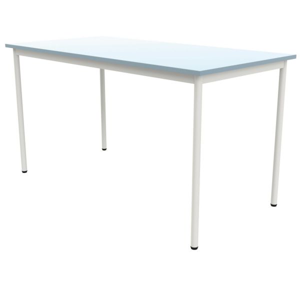 Table 4 pieds droits 80 x 80 cm stratifié ABS