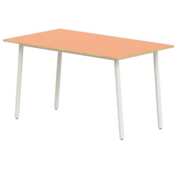 Table 4 pieds inclinés 140 x 80 cm stratifié ABS