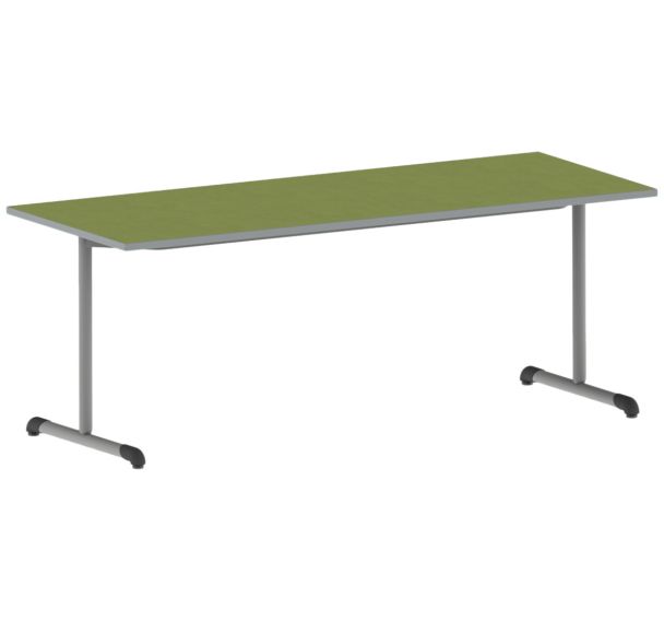 Table Bandana 200 x 80 cm fixe dégagement latéral softop Mobidecor