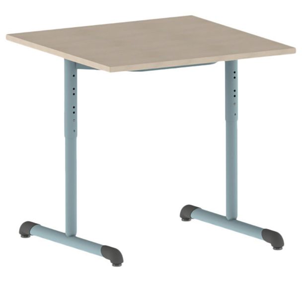 Table Bandana 80 80 réglable dégagement latéral antibruit - Mobidecor