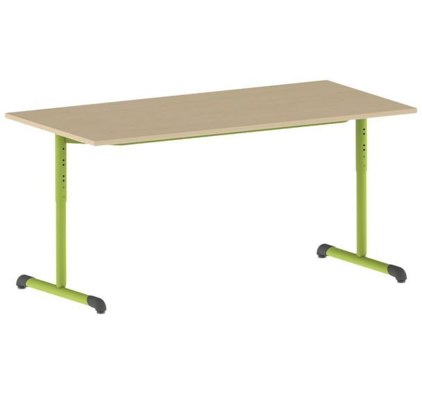 Table Bandana réglable T3 T6 dégagement latéral stratifié - Mobidecor