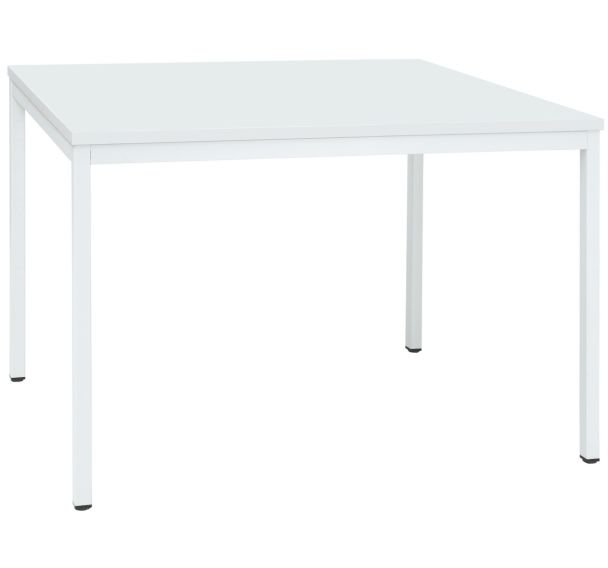Table Basic-Line- LxHxP : 120x72x60cm - Gris clair/Gris clair