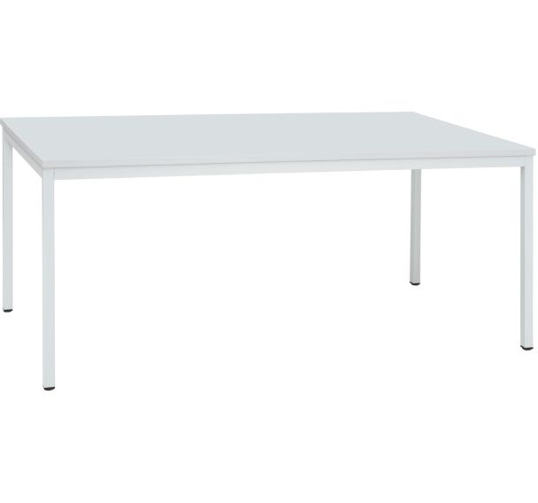Table Basic-Line- LxHxP : 200x72x100cm - Gris clair/Gris clair