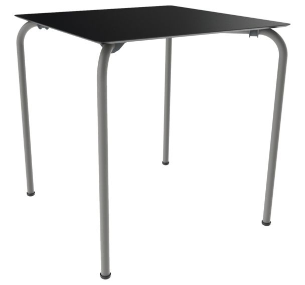Table CORE 70 x 70 cm stratifié compact/acier - GARBAR