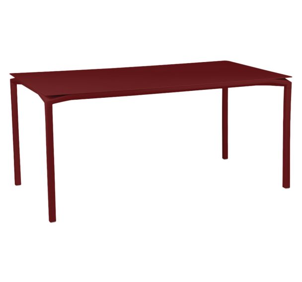 Table Calvi 160 x 80 cm hauteur 74 cm Fermob