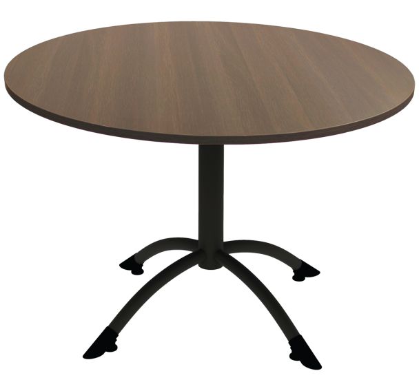 Table Cantate fixe Ø 120 cm piètement central Rodet