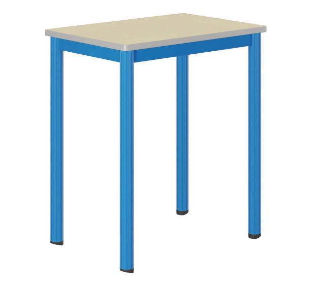 Table Carélie mobile 70x50cm strat coq oeuf chts polyurét. - Mobidecor