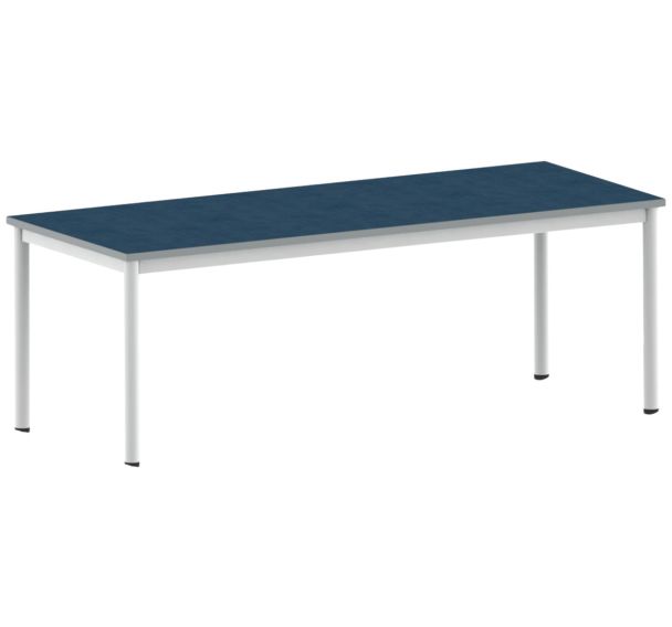 Table Carélie rectangulaire 200 x 80 cm mobile 4 pieds softop Mobidecor