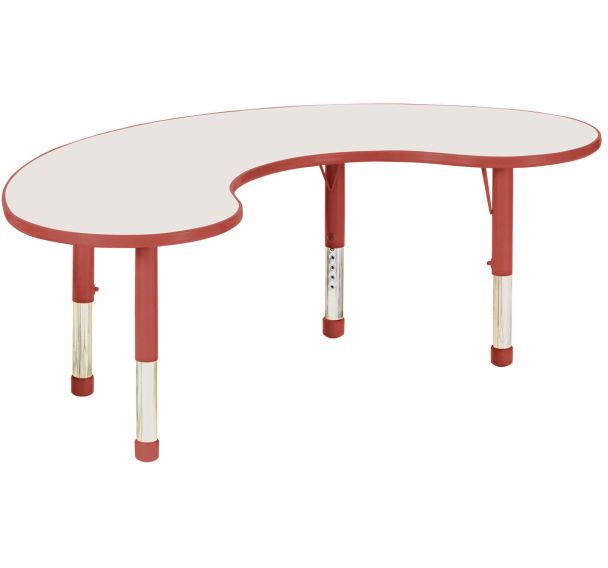 Table Clémence plateau 1/4 de lune - Manutan Expert