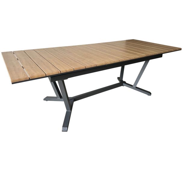 Table Darwin 174/237 x 100 cm - oak/graphite