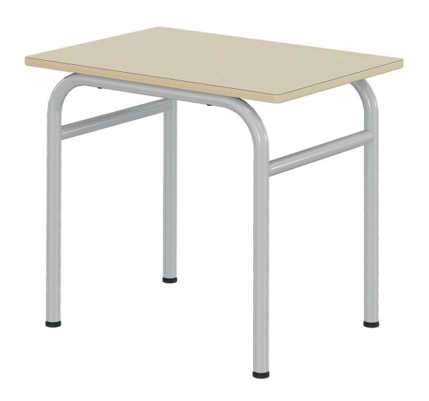 Table Delta 70 x 50 cm fixe stratifié chants alaisés - Mobidecor