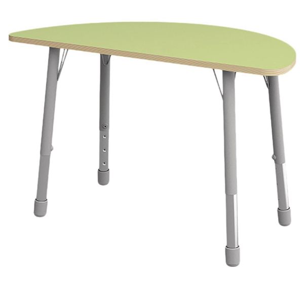 Table Eko demi-ronde réglable T1 à T3
