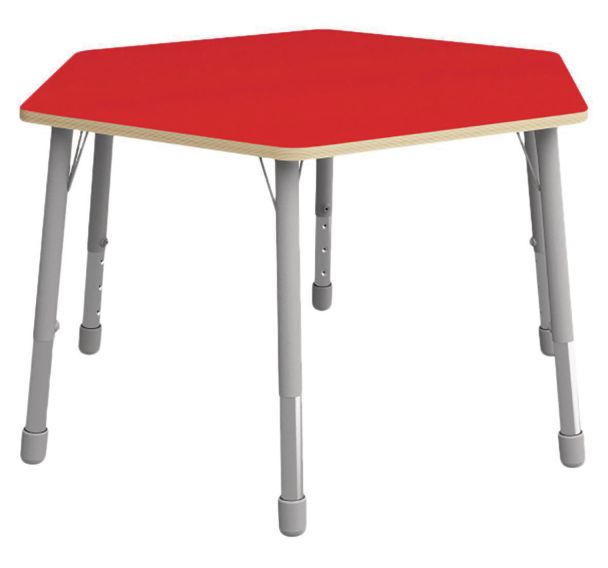 Table Eko hexagonale réglable T3 à T6