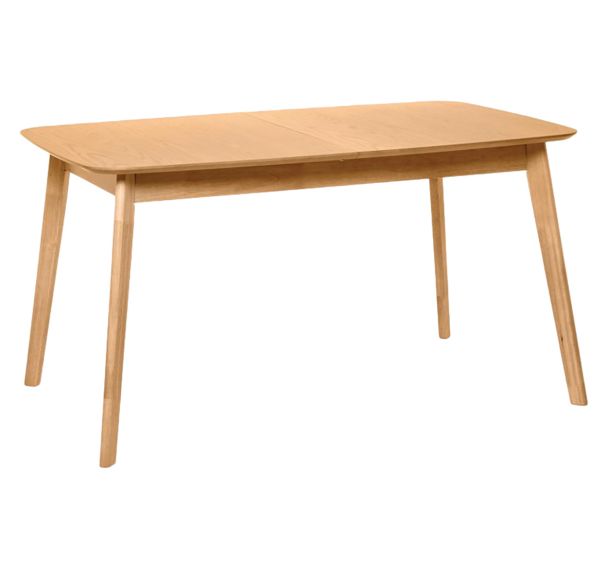Table Enma 120x80 cm extensible Chêne