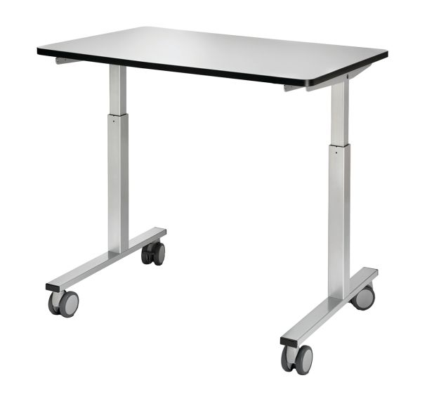 Table Ergotable2,Plateau inclinable 90x60 cm, Hauteur réglable 56 à 90 cm