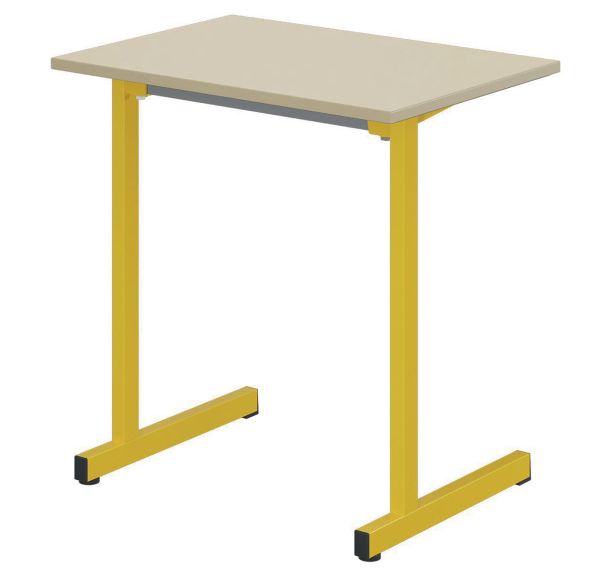 Table Gange 70 x 50 cm fixe stratifié chants alaisés - Mobidecor