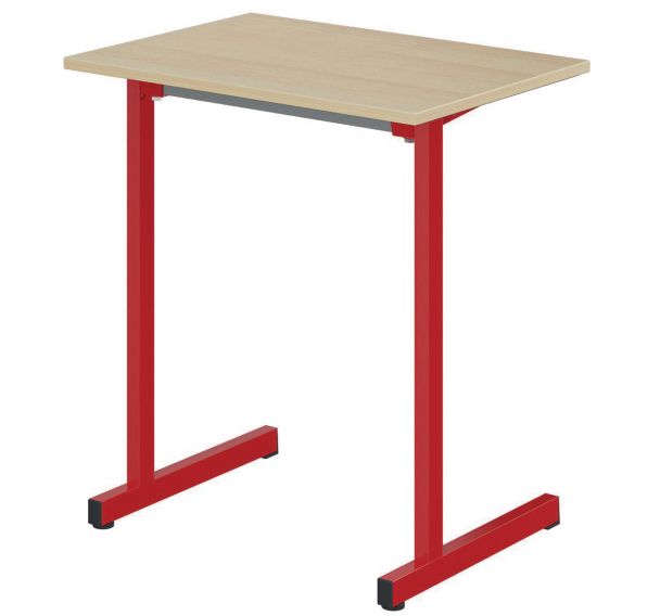 Table Gange 70 x 50 cm fixe stratifié chants polyuréthane - Mobidecor