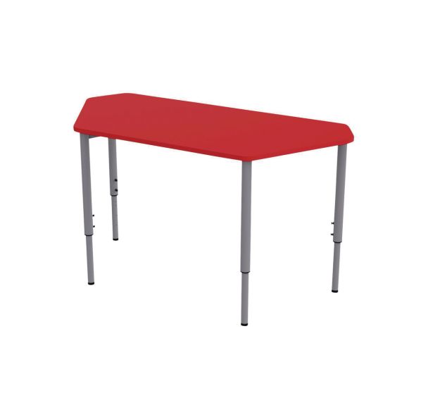 Table Géométra grand trapèze 60° 124x60,5 cm - Manutan Expert