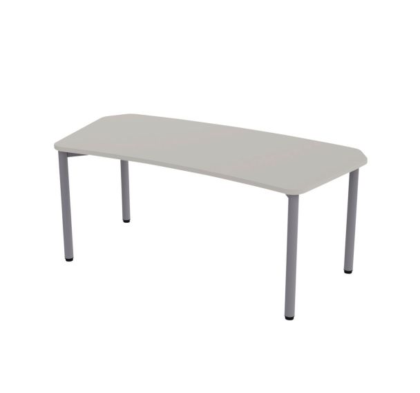 Table Géométra incurvée 126x64,5 cm - Manutan Expert