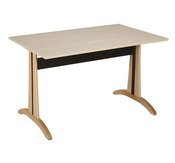 Table Grand Large DL hêtre 80x120x75 cm ''Top Resist'' Woodline