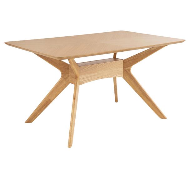Table Helga L. 140 cm chêne