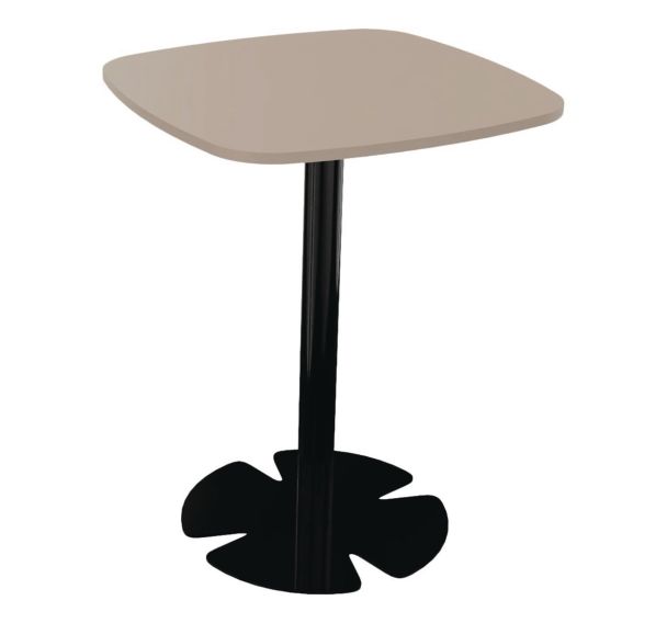 Table Host hauteur 75 cm plateau carré