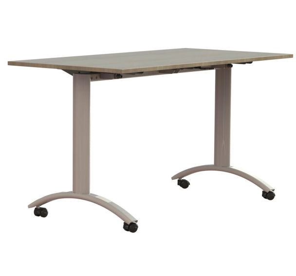 Table Isy rectangulaire pliante dégagement latéral Rodet