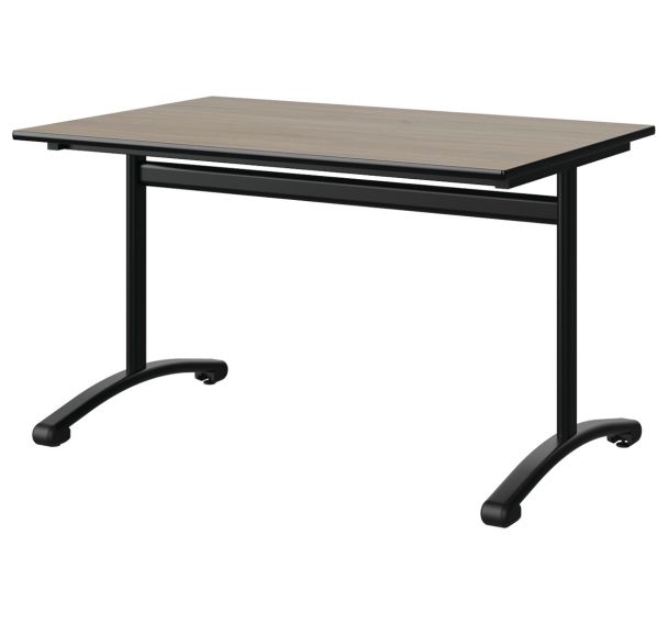Table Malibu 120x80 cm -DL-  stratifié chant surmoulé  - Manutan Expert