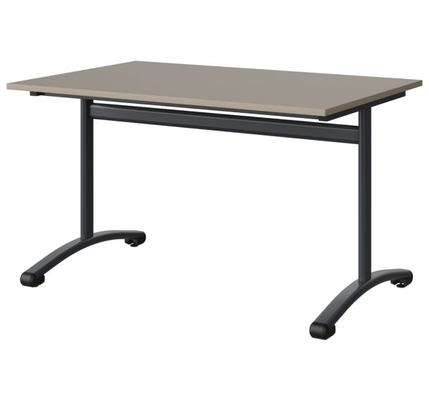 Table Malibu 120 x 80 cm - stratifié chant ABS - Manutan Expert