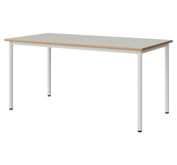Table Malibu 160 x 80 cm - stratifié chant alaisé - Manutan Expert