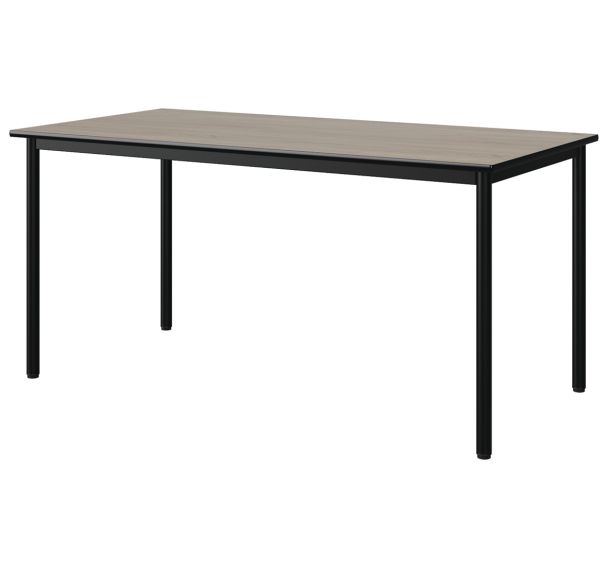 Table Malibu 160 x 80 cm - stratifié chant surmoulé - Manutan Expert