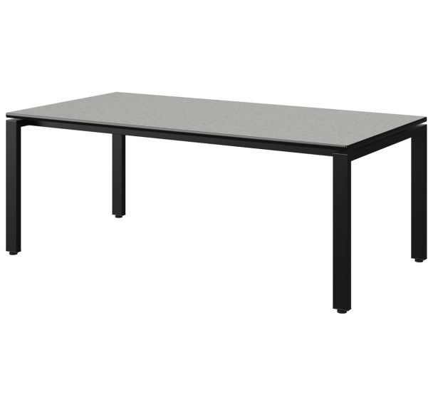 Table Malibu 160x80 cm 4P soudés strat. isoson chant surmoulé Manutan Expert