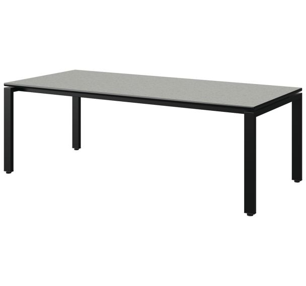 Table Malibu 180x80 cm 4P soudés strat. isoson chant surmoulé Manutan Expert