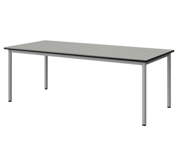 Table Malibu 180x80cm -stratifié isoson chant surmoulé - Manutan Expert