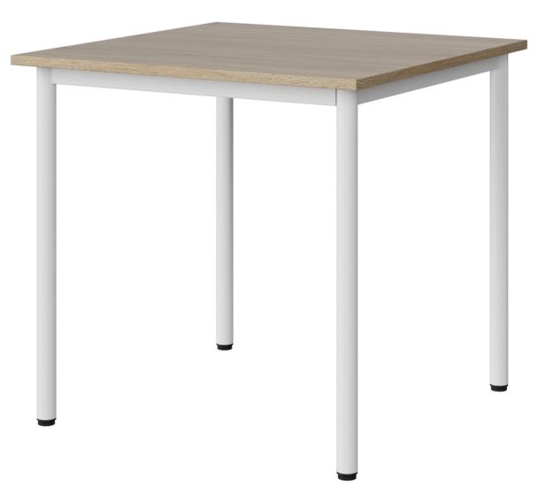 Table Malibu 80 x 80 cm - stratifié chant ABS - Manutan Expert