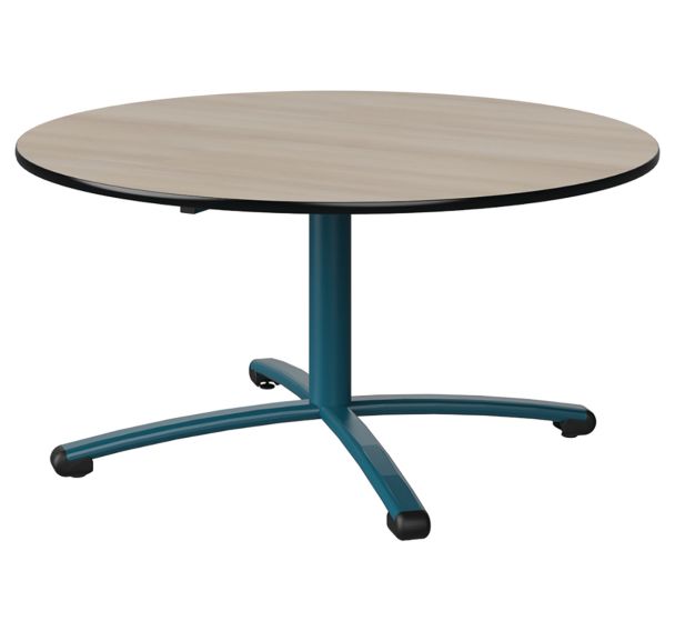Table Malibu Ø 120 cm - stratifié antibruit chant surmoulé - Manutan Expert
