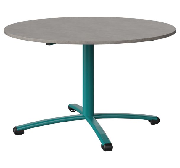 Table Malibu Ø 120 cm - stratifié chant ABS - Manutan Expert