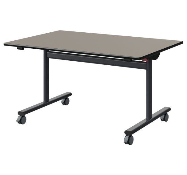 Table Malibu rabattable 120x80 cm - strat antibruit surmoulé - Manutan Expert