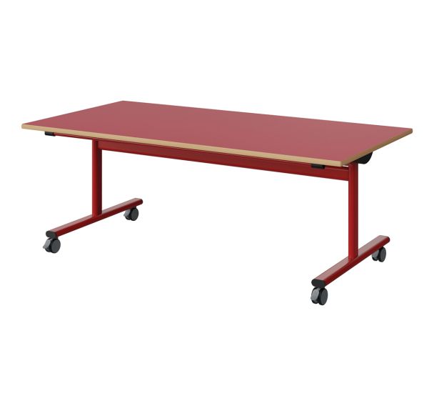 Table Malibu rabattable 160x80 cm - stratifié chant alaisé - Manutan Expert